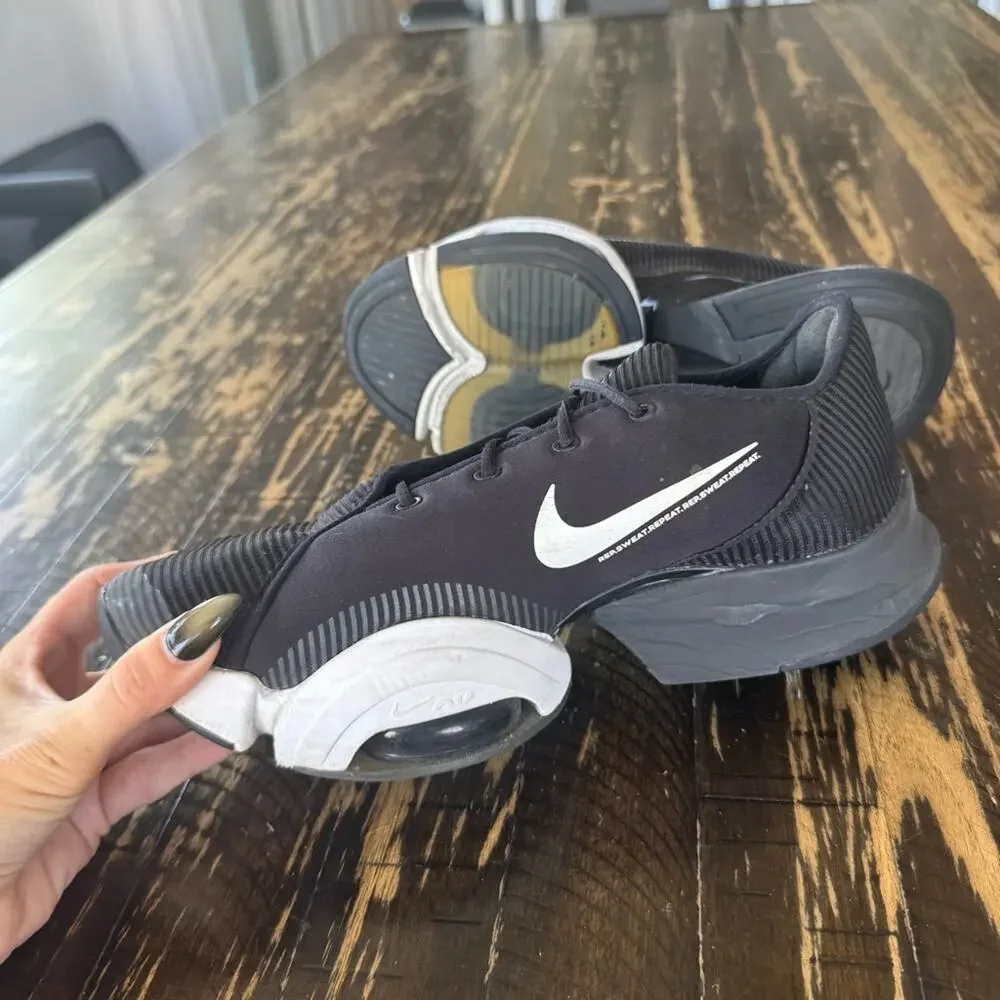 Nike Air - Zoom SuperRep 3 Black Trainers – Women’s 10.5 / Mens 9.5
